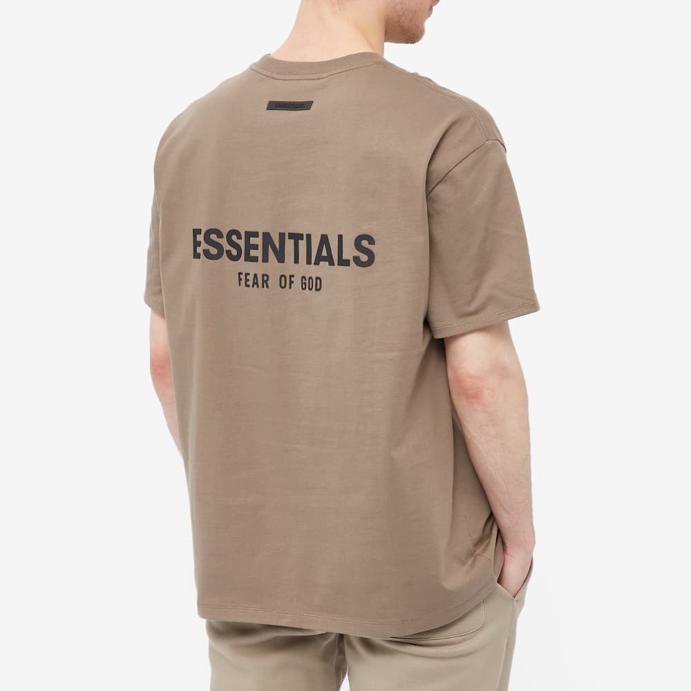 FEAR OF GOD ESSENTIALS T-shirt (SS21) Taupe — XXS — Top View