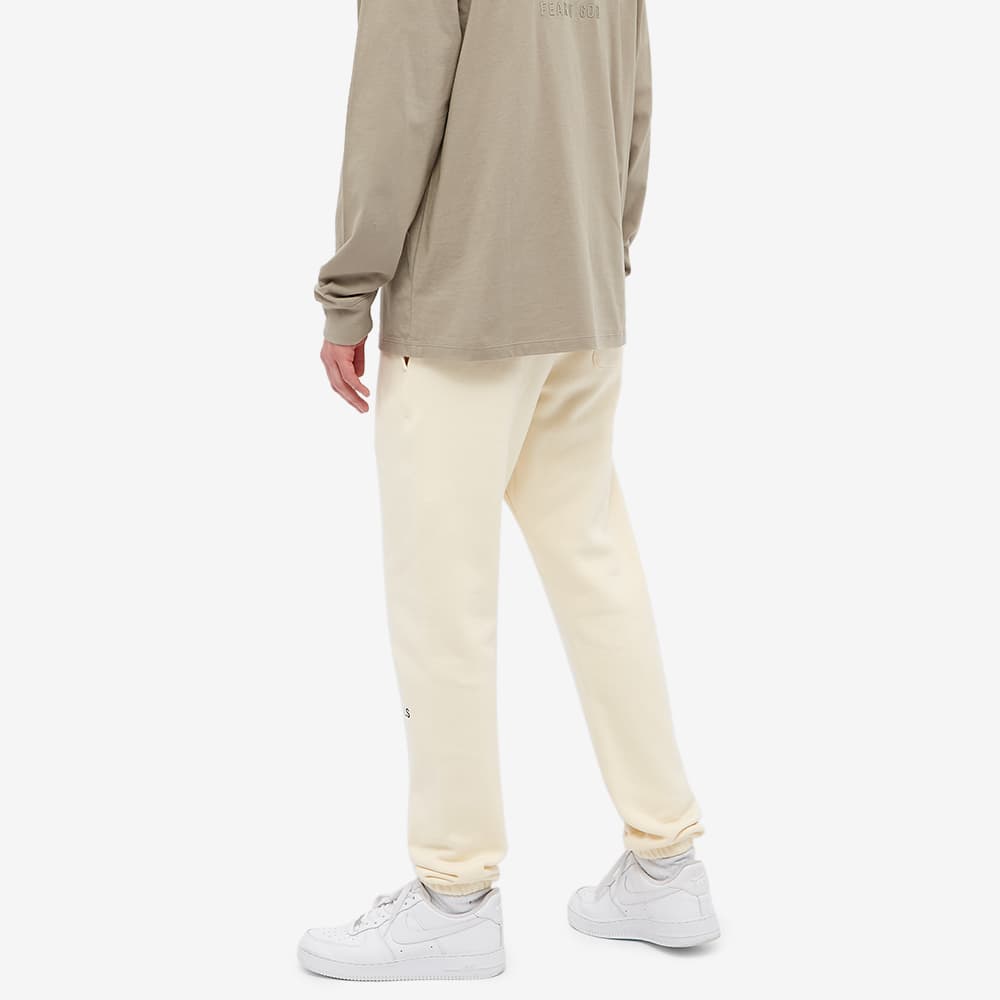 FEAR OF GOD ESSENTIALS Sweatpants (SS21) Cream/Buttercream — XXS — Top View