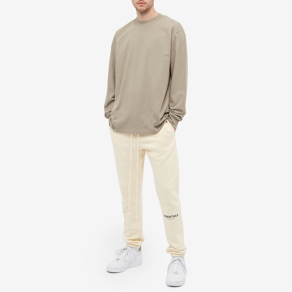 FEAR OF GOD ESSENTIALS Sweatpants (SS21) Cream/Buttercream — XXS — Detail View