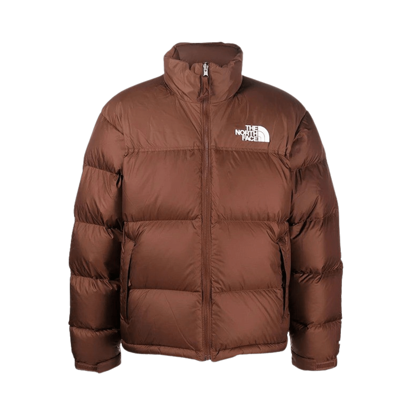 The North Face 1996 Retro Nuptse down puffer jacket in 'Brown' — XXS — Front View