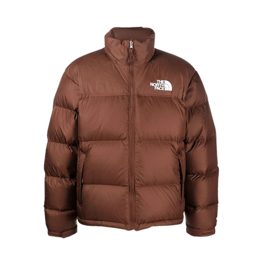 The North Face 1996 Retro Nuptse down puffer jacket in 'Brown' — XXS — Front View
