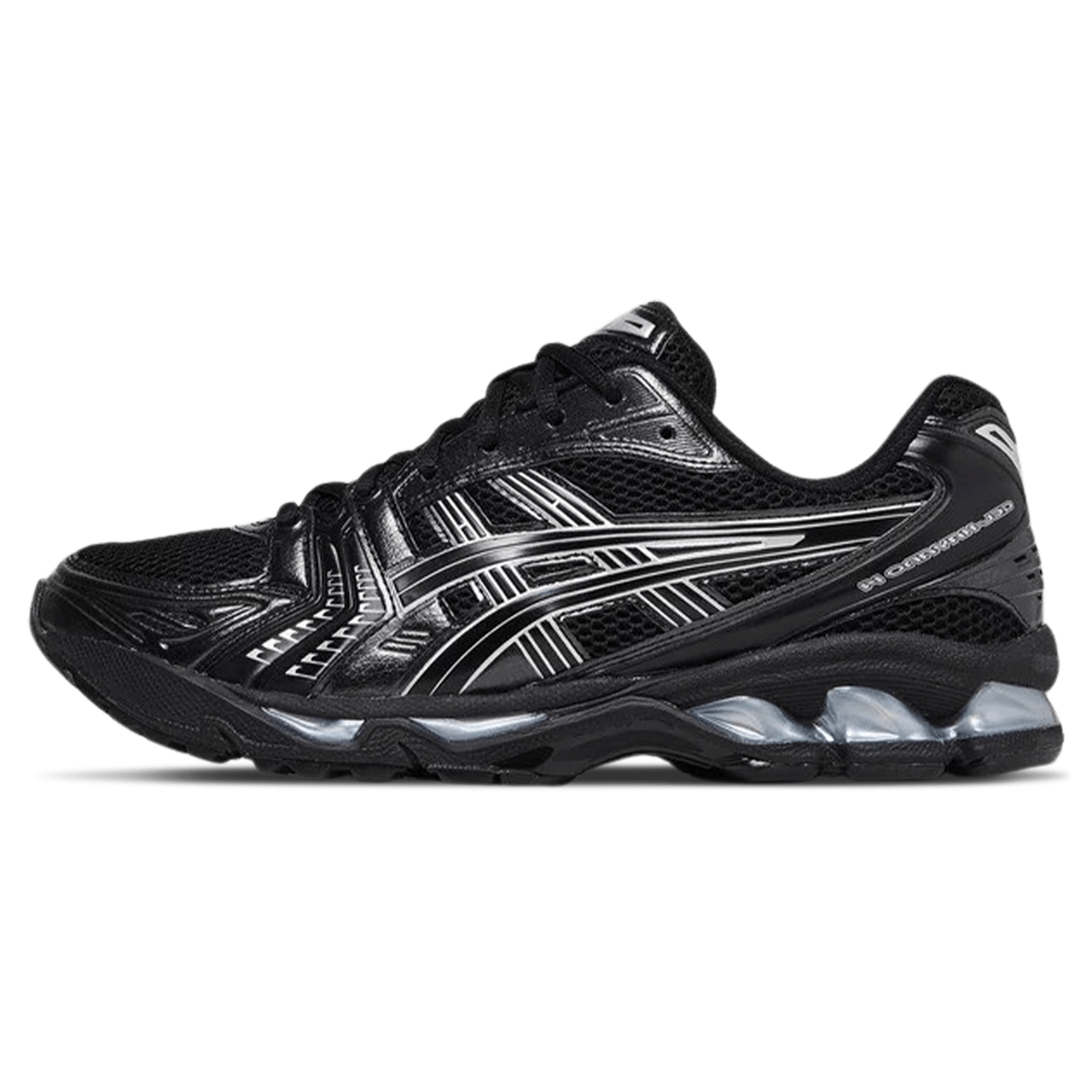 ASICS Gel Kayano 14 'Black Pure Silver' — UK 3 | EU 36 | US 4 — Front View