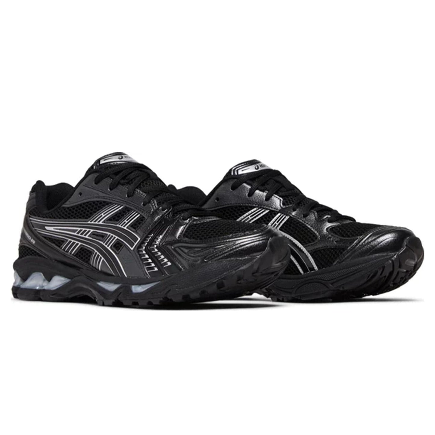 ASICS Gel Kayano 14 'Black Pure Silver' — UK 3 | EU 36 | US 4 — Back View