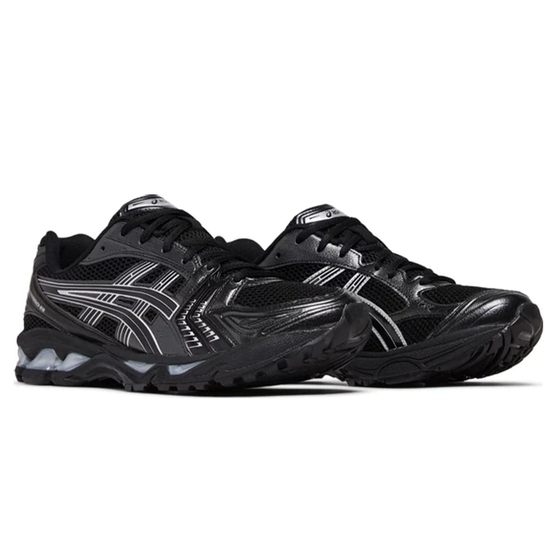 ASICS Gel Kayano 14 'Black Pure Silver' — UK 3 | EU 36 | US 4 — Back View