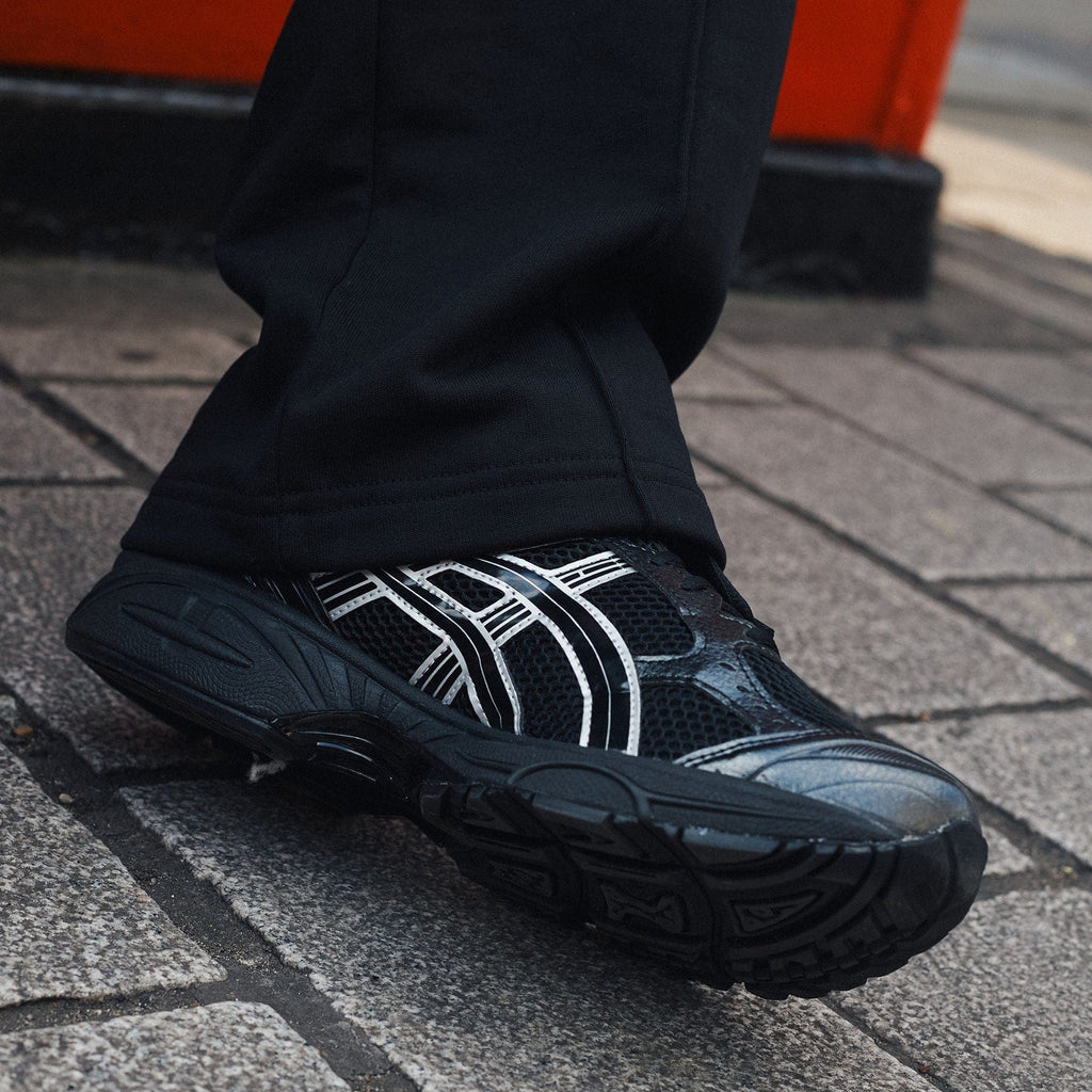 ASICS Gel Kayano 14 'Black Pure Silver' — UK 3 | EU 36 | US 4 — Lifestyle View