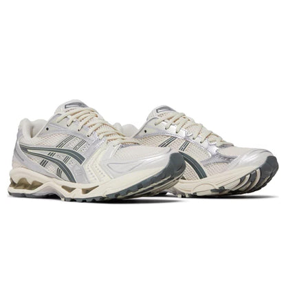 Asics Gel Kayano 14 'Birch Dark Pewter' — UK 3 | EU 36 | US 4 — Back View