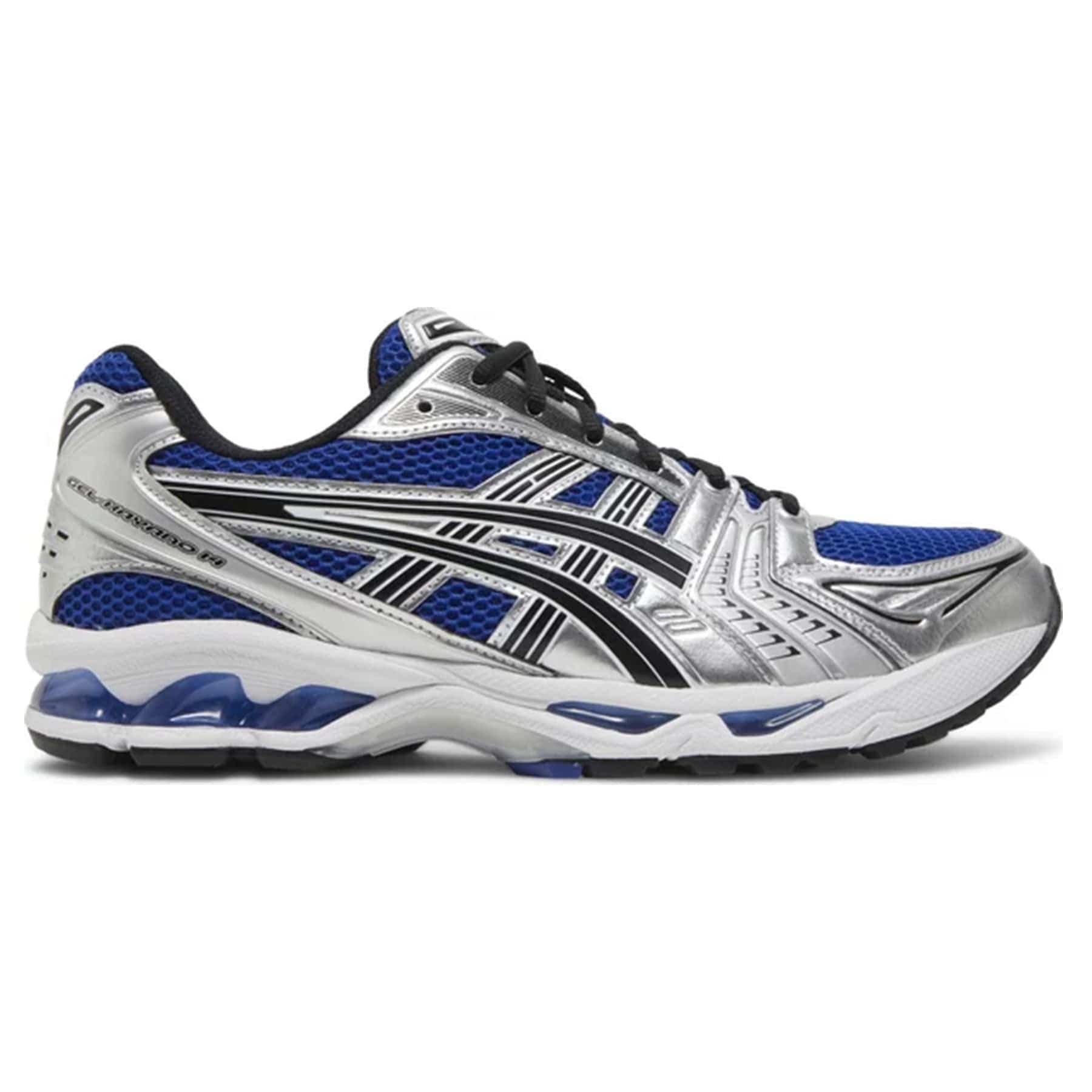 Asics Gel Kayano 14 'Monaco Blue Silver' — UK 3 | EU 36 | US 4 — Side View
