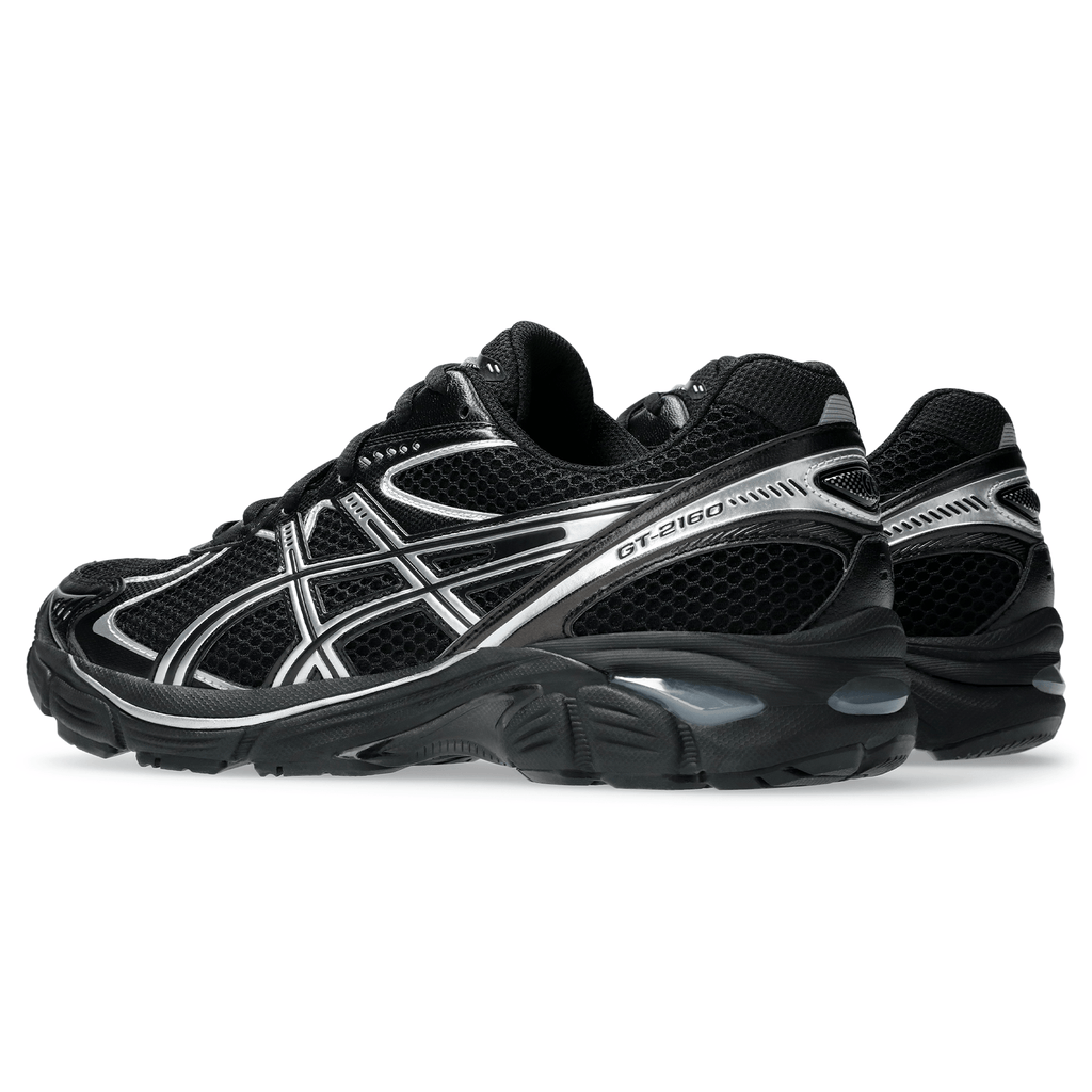 Asics GT 2160 'Black Pure Silver' — UK 3 | EU 36 | US 4 — Top View