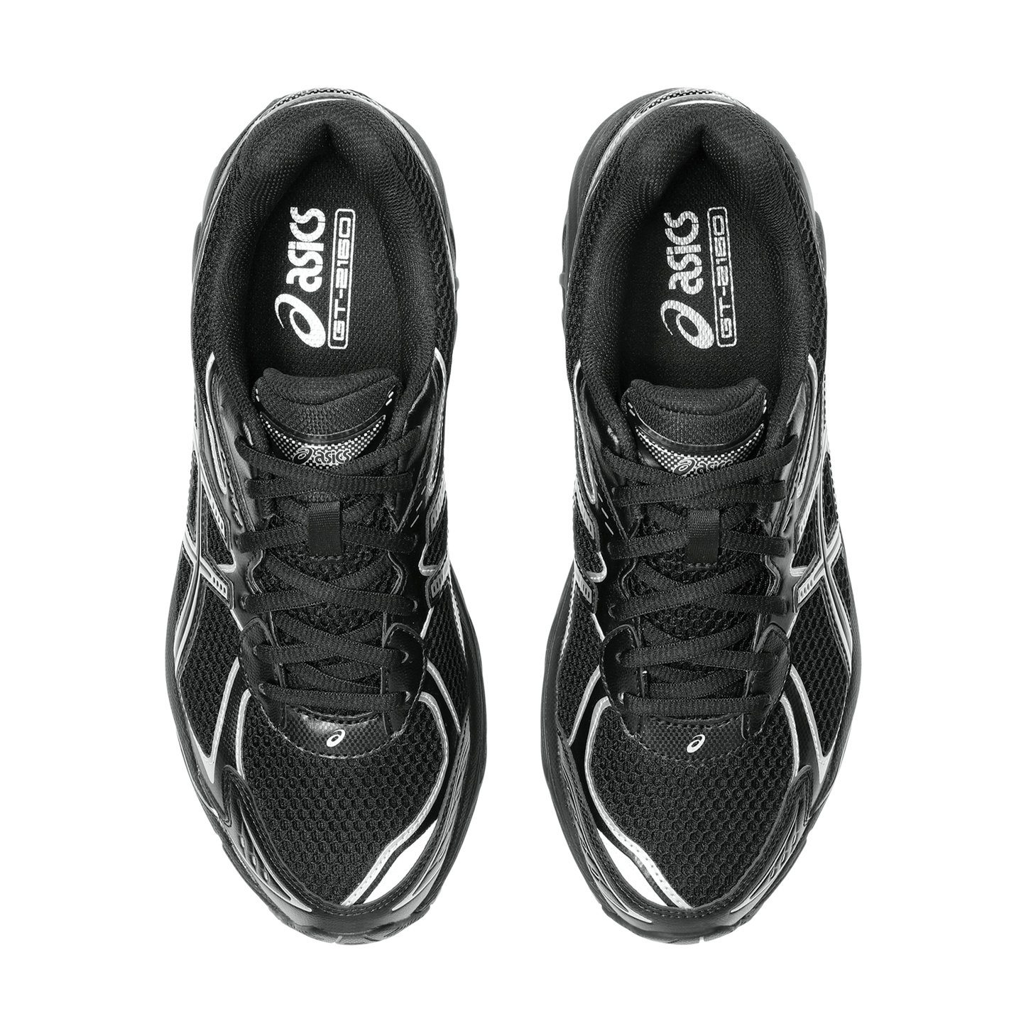 Asics GT 2160 'Black Pure Silver' — UK 3 | EU 36 | US 4 — Detail View