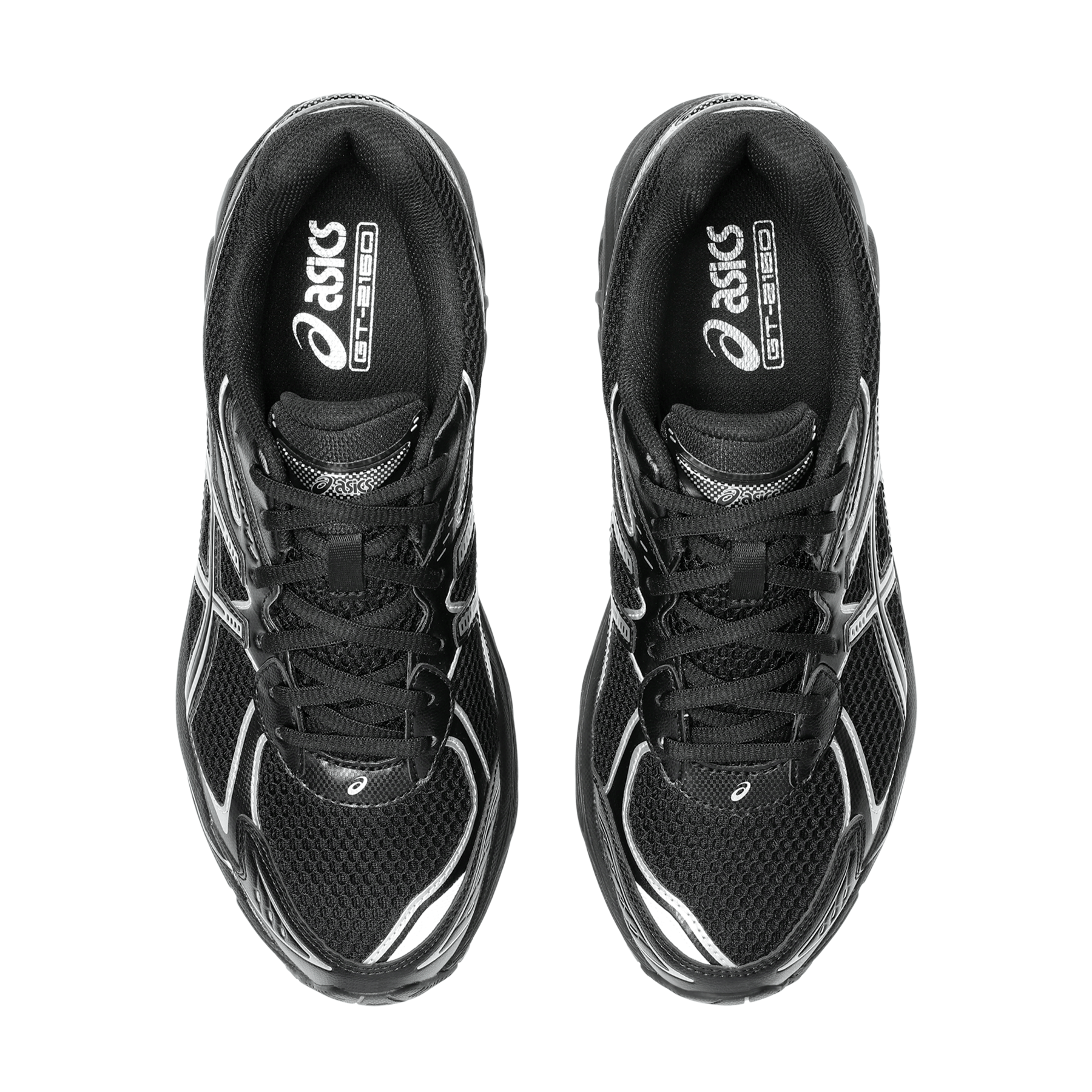 Asics GT 2160 'Black Pure Silver' — UK 3 | EU 36 | US 4 — Detail View