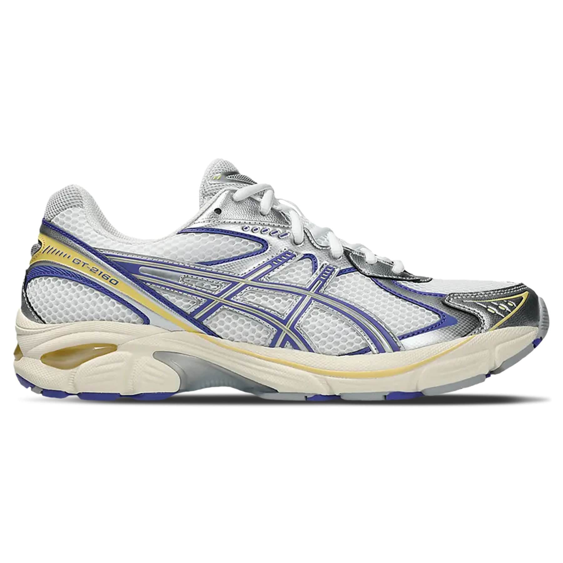 Asics GT 2160 'White Blue Violet' — UK 3 | EU 36 | US 4 — Side View
