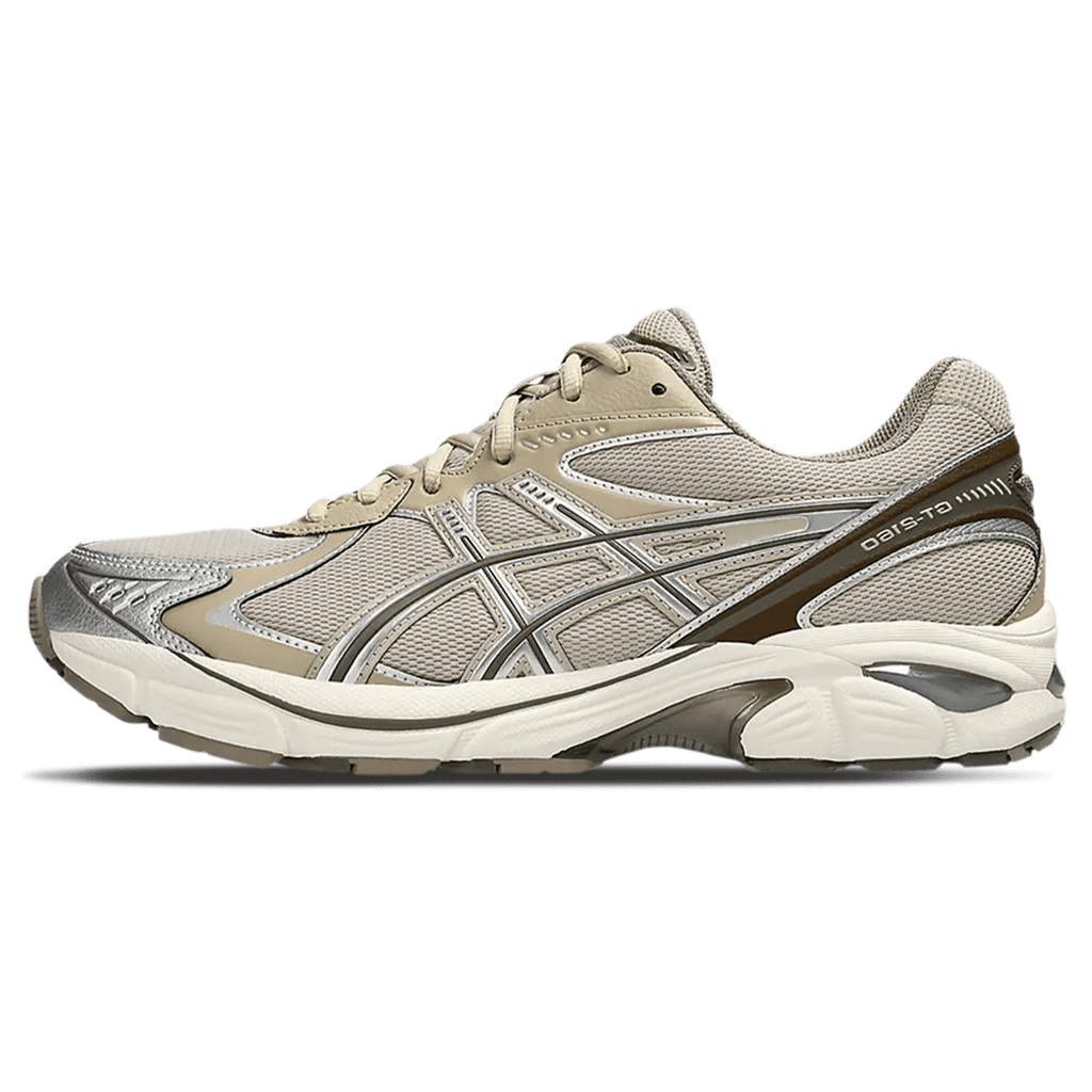 Asics GT 2160 'Feather Grey Brown Storm' — UK 3 | EU 36 | US 4 — Front View