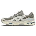 Asics Gel NYC 'Steeple Grey Cream' — UK 3 | EU 36 | US 4 — Front View