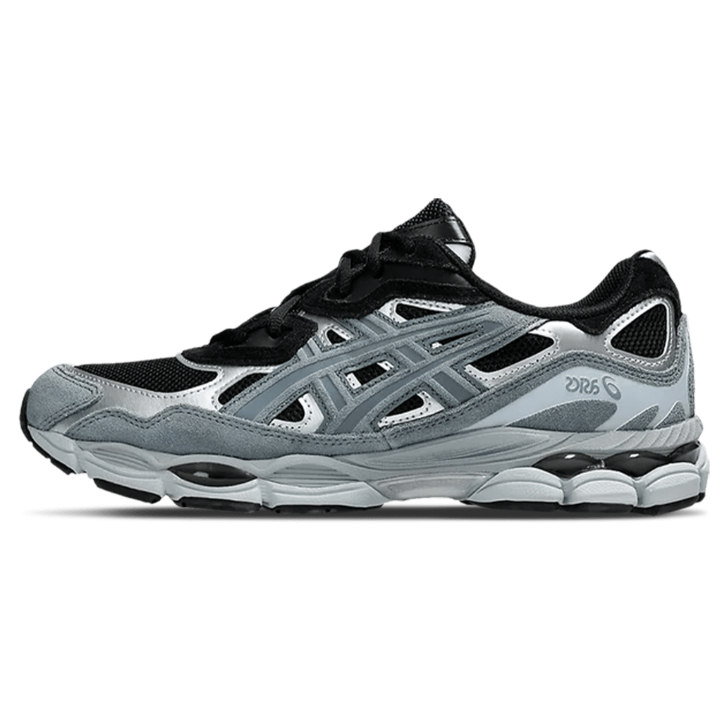 Asics Gel NYC 'Black Fjord Grey' — UK 3 | EU 36 | US 4 — Front View