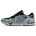 Asics Gel NYC 'Black Fjord Grey' — UK 3 | EU 36 | US 4 — Front View