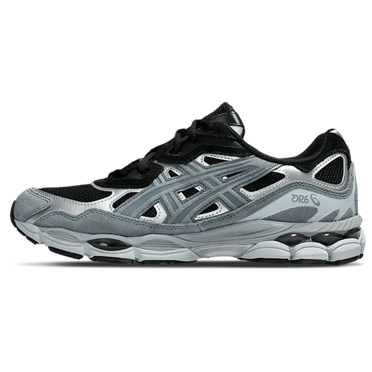 Asics Gel NYC 'Black Fjord Grey' — UK 3 | EU 36 | US 4 — Front View