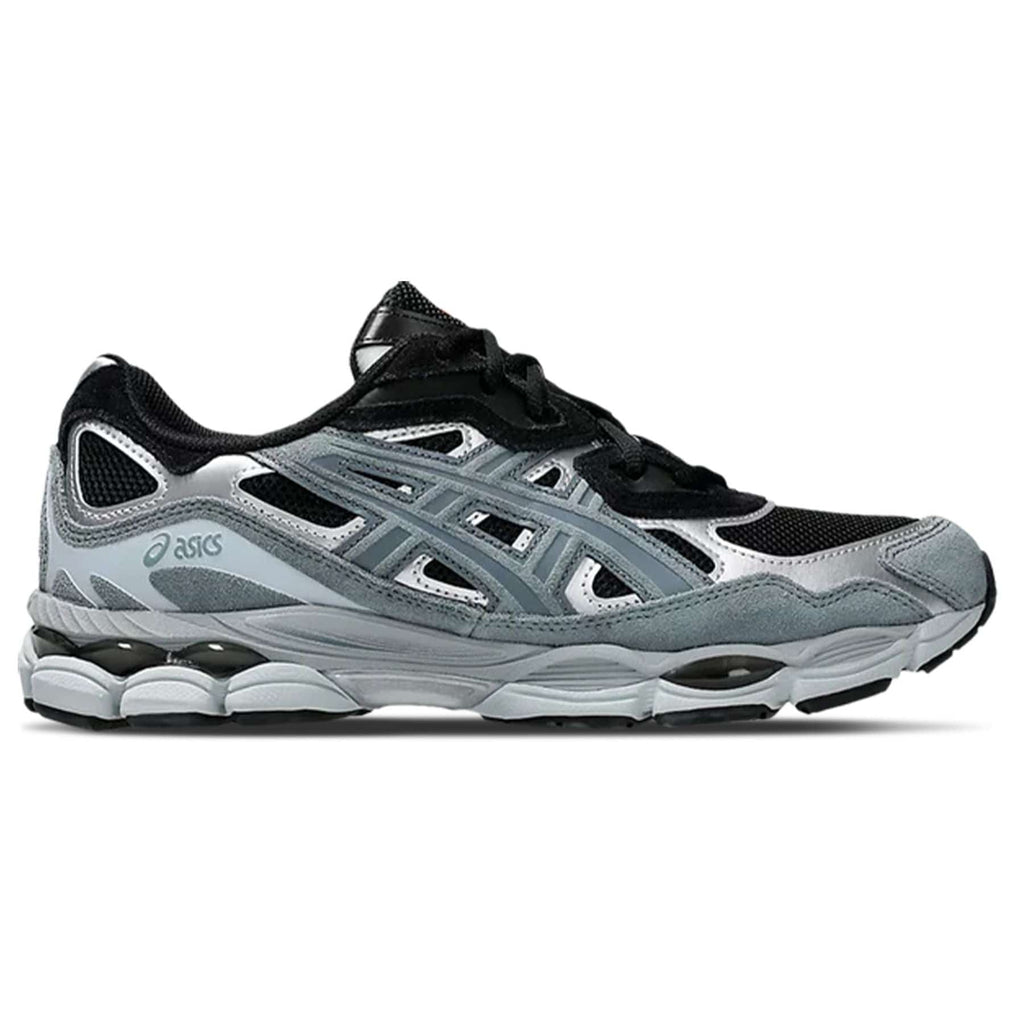 Asics Gel NYC 'Black Fjord Grey' — UK 3 | EU 36 | US 4 — Side View