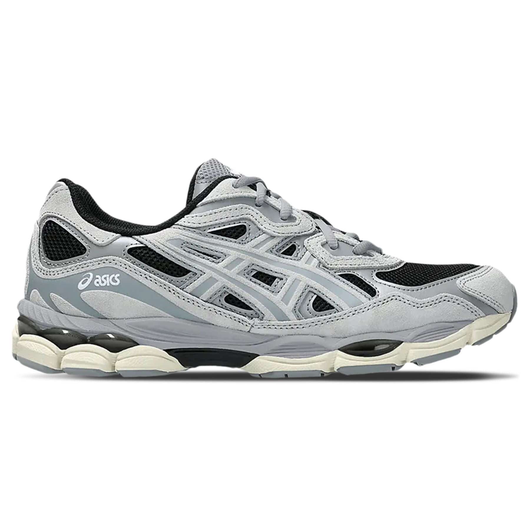 Asics Gel NYC 'Black Piedmont Grey' — UK 3 | EU 36 | US 4 — Side View