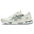 ASICS Gel NYC 'Ivory Forest Night' — UK 3 | EU 36 | US 4 — Front View