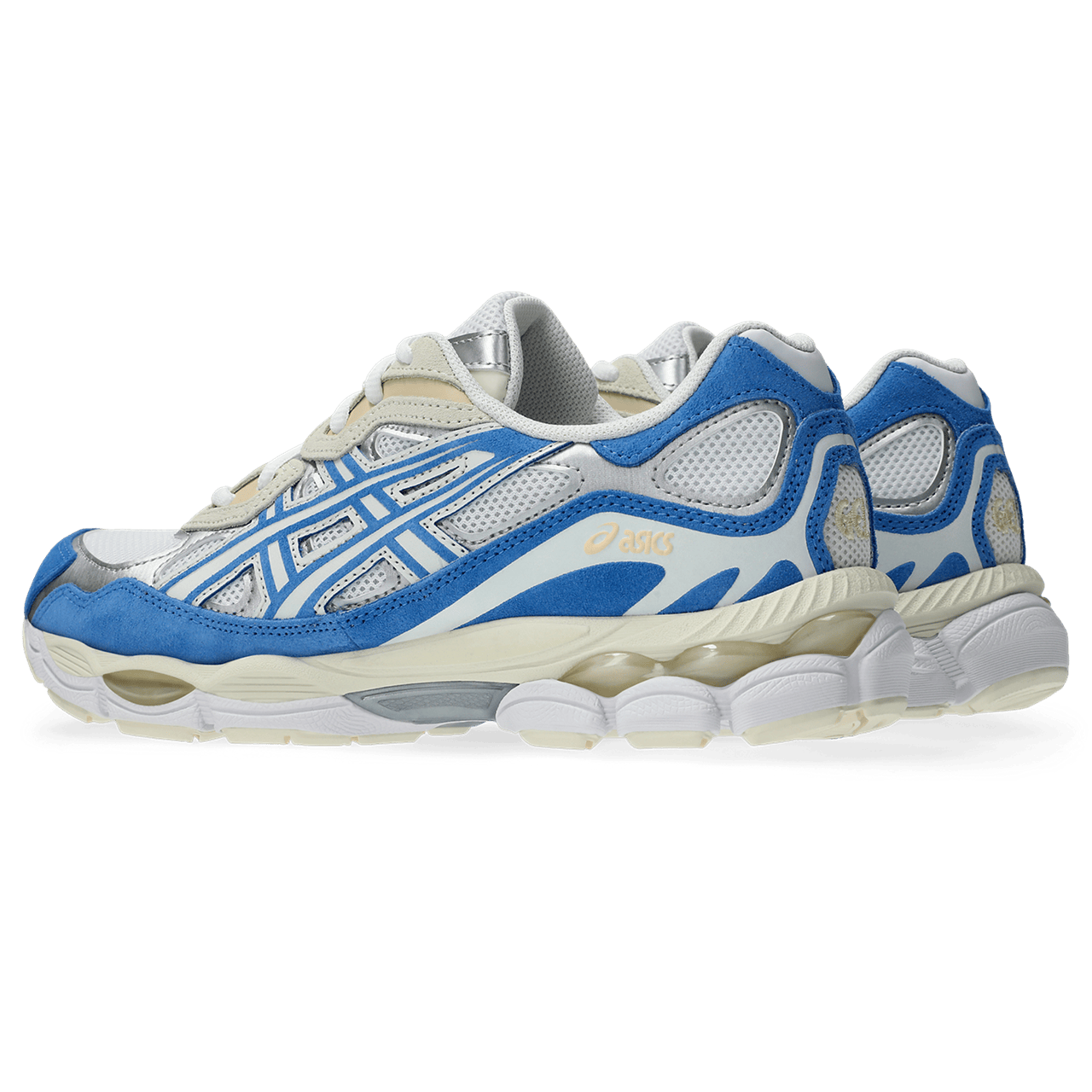 ASICS Gel NYC 'White Blue Coast' — UK 3 | EU 36 | US 4 — Top View