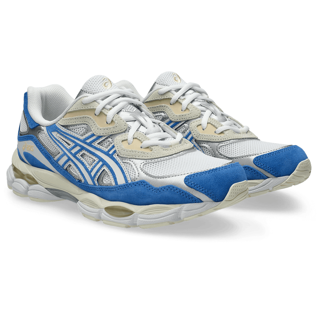 ASICS Gel NYC 'White Blue Coast' — UK 3 | EU 36 | US 4 — Back View