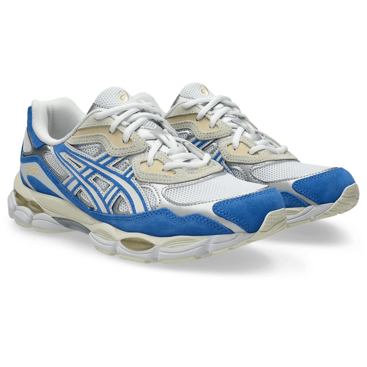 ASICS Gel NYC 'White Blue Coast' — UK 3 | EU 36 | US 4 — Back View