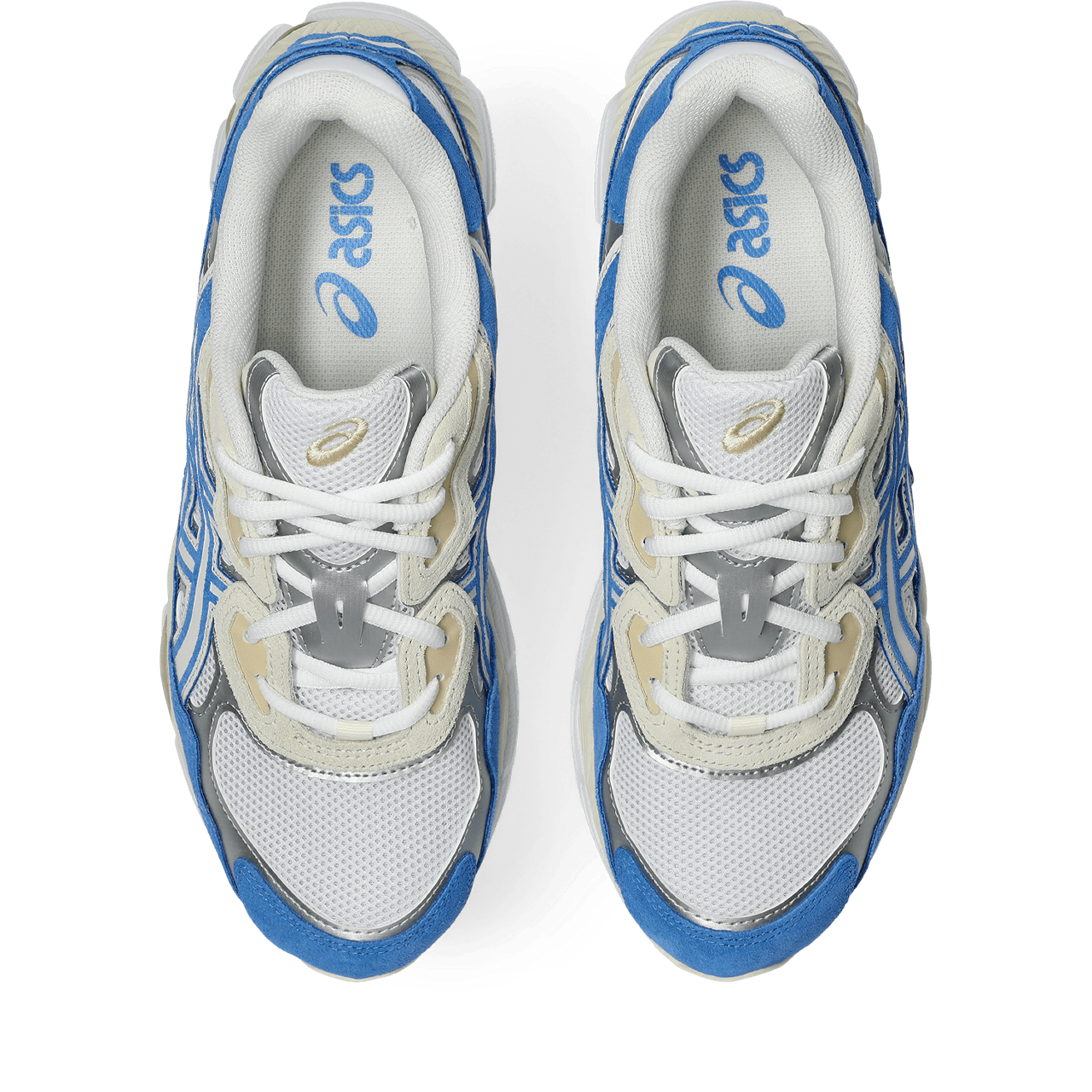 ASICS Gel NYC 'White Blue Coast' — UK 3 | EU 36 | US 4 — Lifestyle View