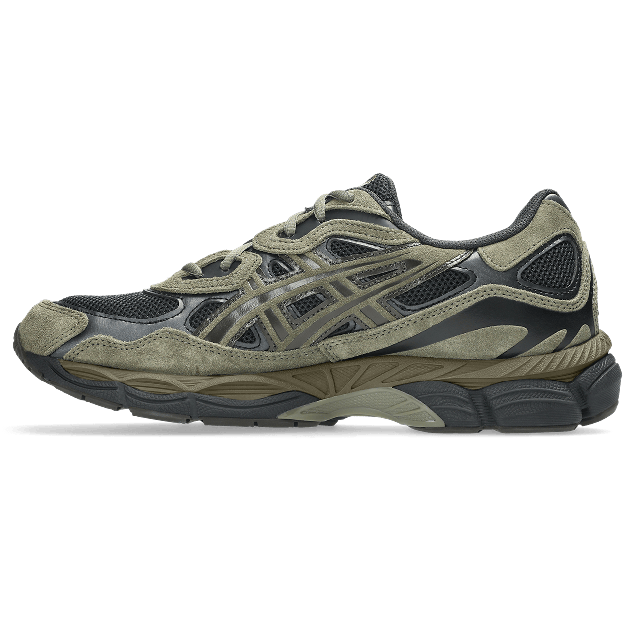 ASICS Gel NYC 'Loden Green Graphite Grey' — UK 3 | EU 36 | US 4 — Side View