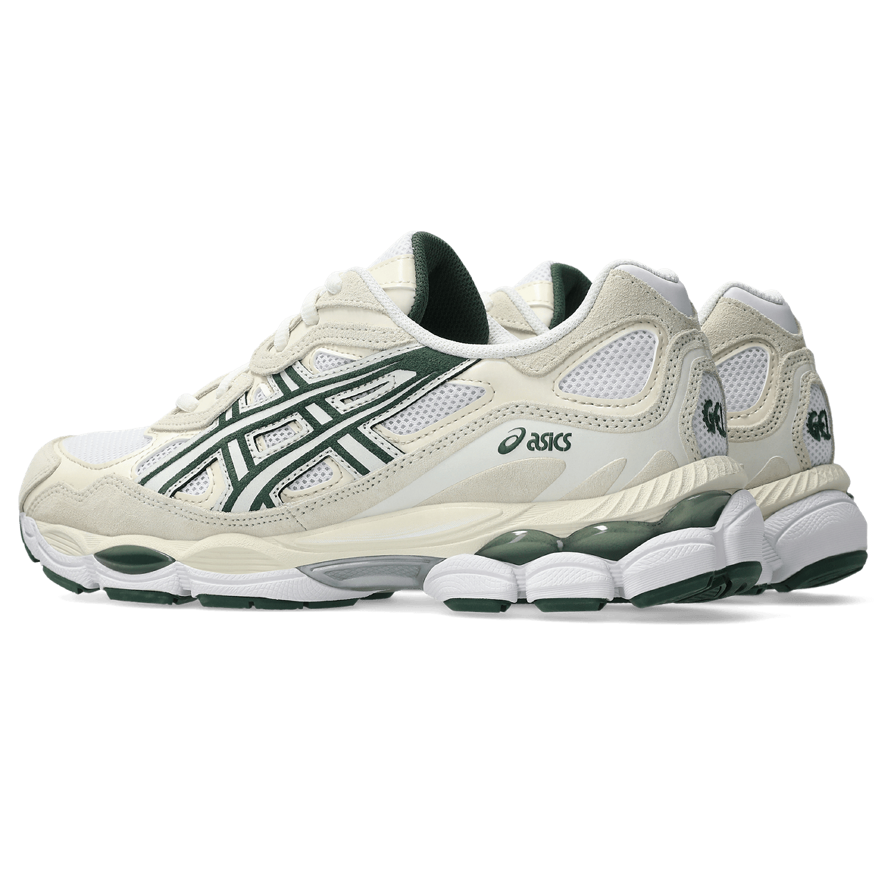 ASICS Gel NYC 'Ivory Forest Night' — UK 3 | EU 36 | US 4 — Top View