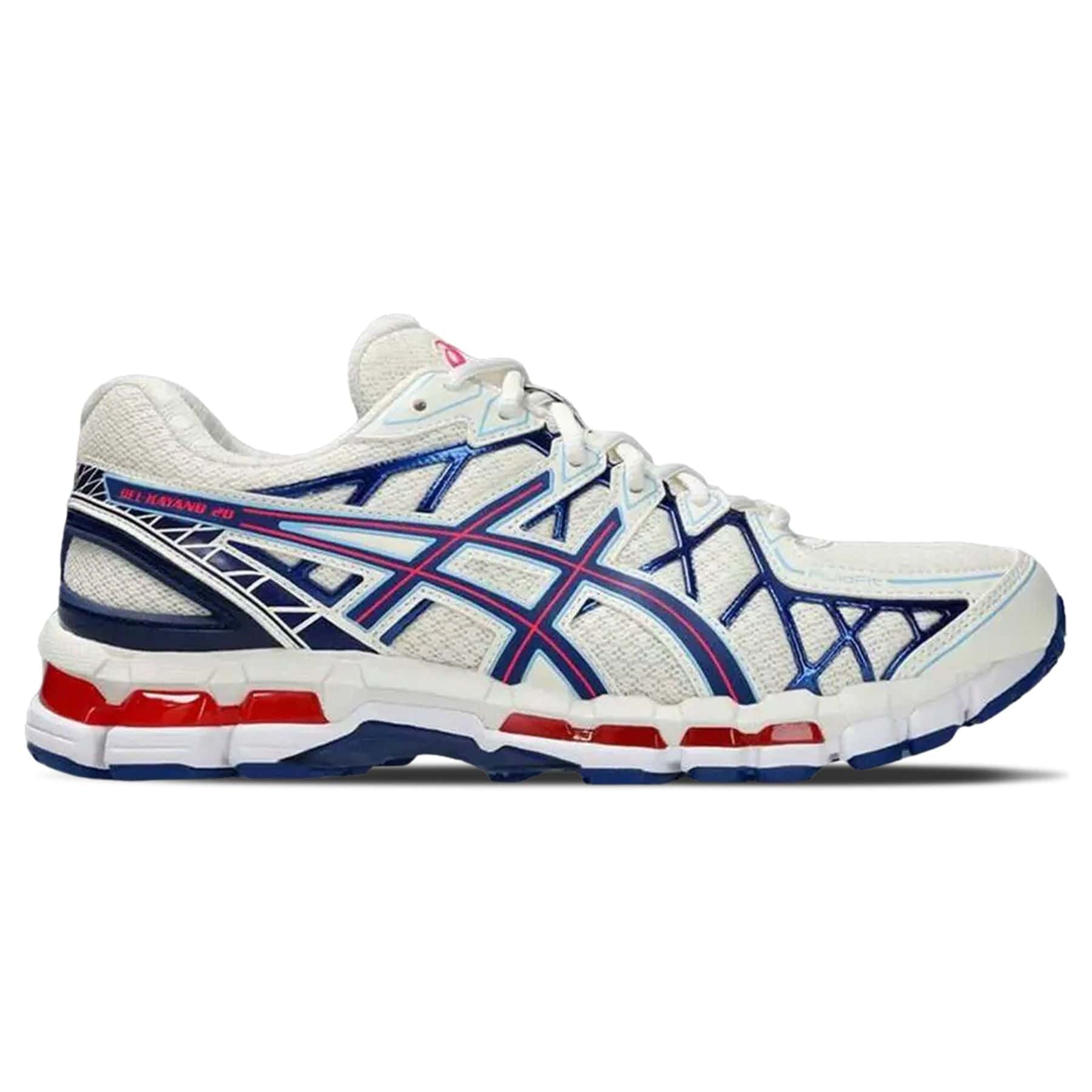 Asics Gel Kayano 20 'Cream Deep Marine' — UK 3 | EU 36 | US 4 — Side View