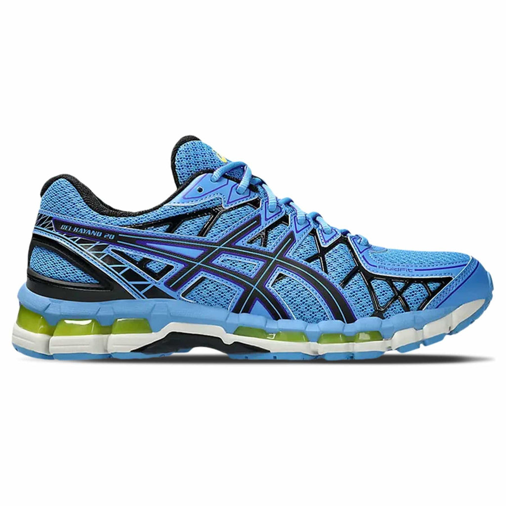Asics Gel Kayano 20 'Blue Neptune Black' — UK 3 | EU 36 | US 4 — Side View
