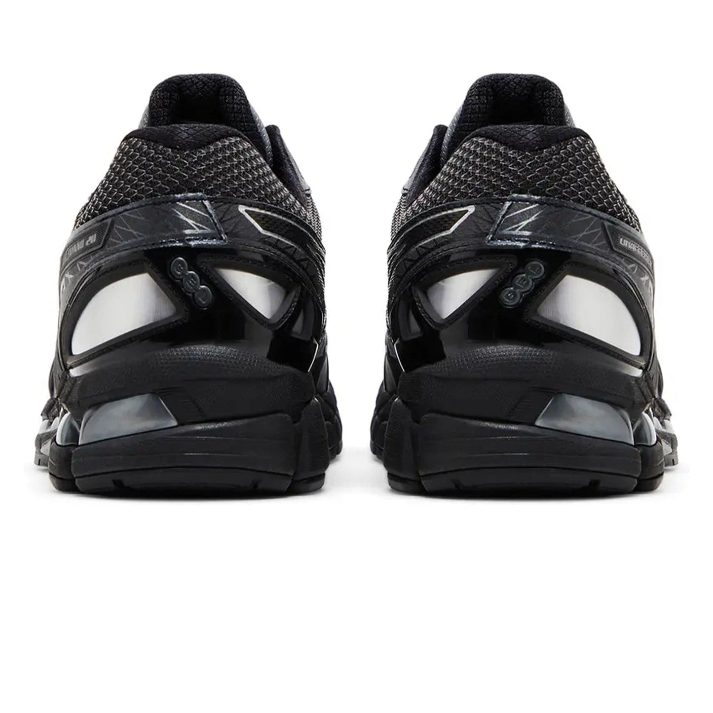 UNAFFECTED x Asics Gel Kayano 20 'Obsidian Grey' — UK 3 | EU 36 | US 4 — Top View