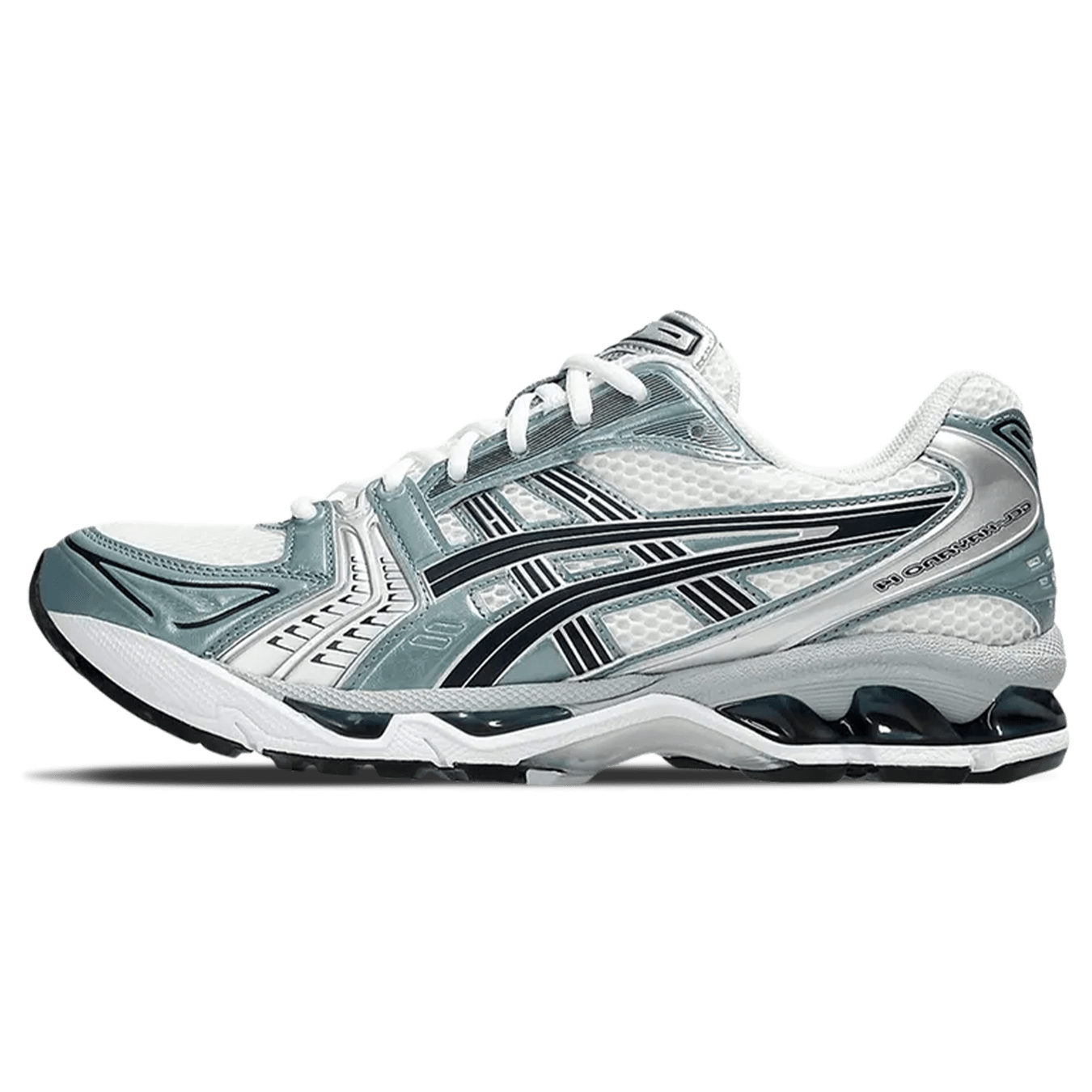ASICS Gel Kayano 14 'White Fjord Grey' — UK 3 | EU 36 | US 4 — Front View