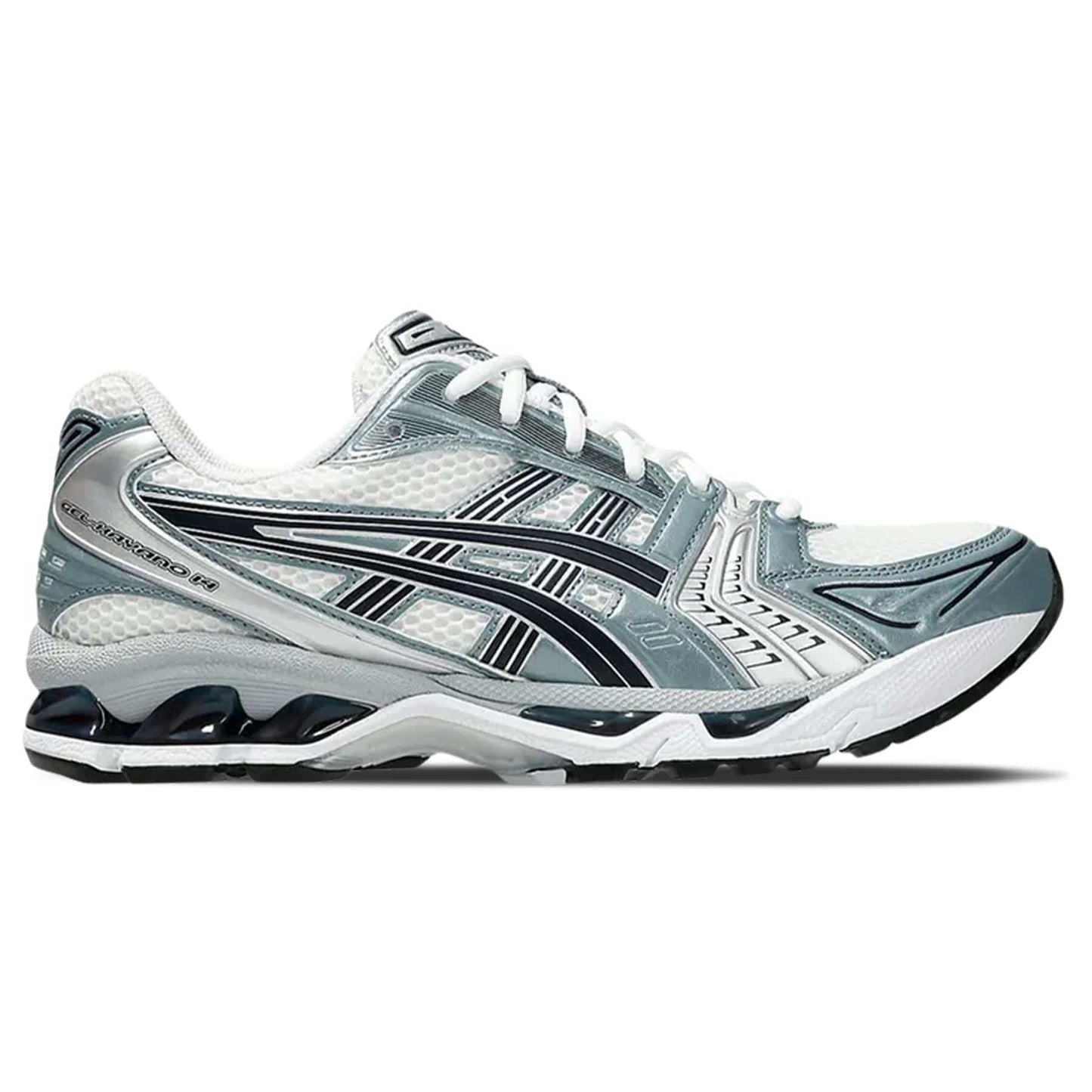 ASICS Gel Kayano 14 'White Fjord Grey' — UK 3 | EU 36 | US 4 — Side View
