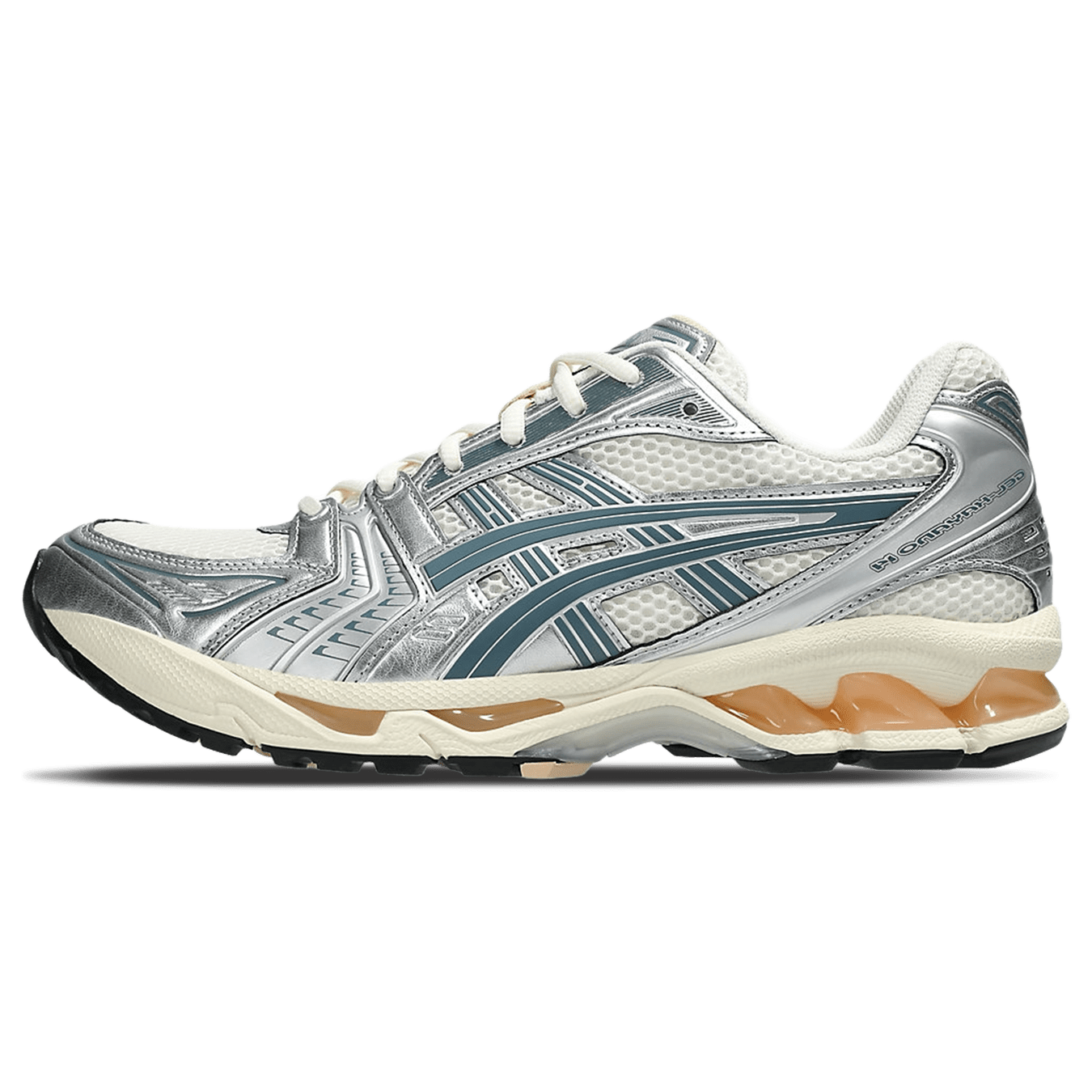 ASICS Gel Kayano 14 'Cream Ironclad' — UK 3 | EU 36 | US 4 — Front View