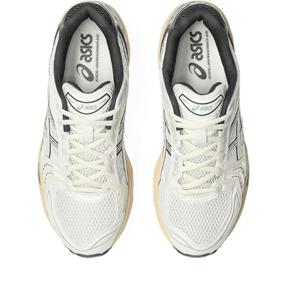 ASICS Gel Kayano 14 'Cream Obsidian Grey' — UK 3 | EU 36 | US 4 — Lifestyle View