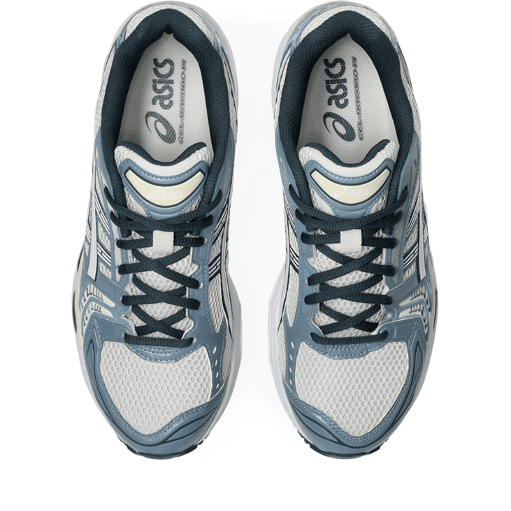 ASICS Gel Kayano 14 'Cream Raw Indigo' — UK 3 | EU 36 | US 4 — Lifestyle View