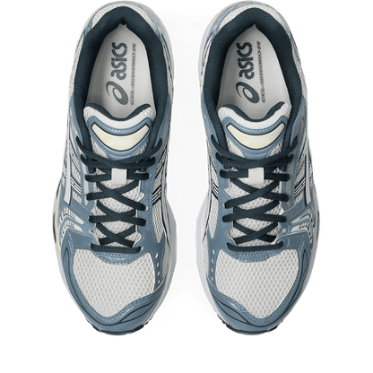ASICS Gel Kayano 14 'Cream Raw Indigo' — UK 3 | EU 36 | US 4 — Lifestyle View