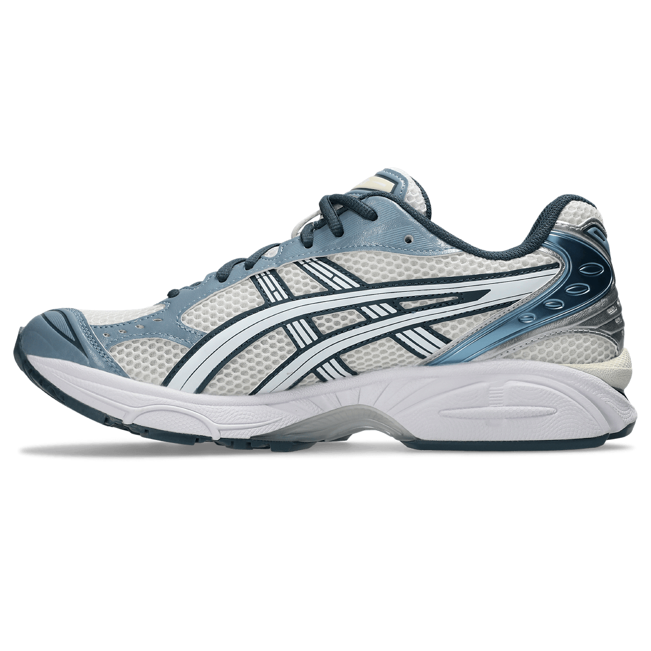 ASICS Gel Kayano 14 'Cream Raw Indigo' — UK 3 | EU 36 | US 4 — Side View