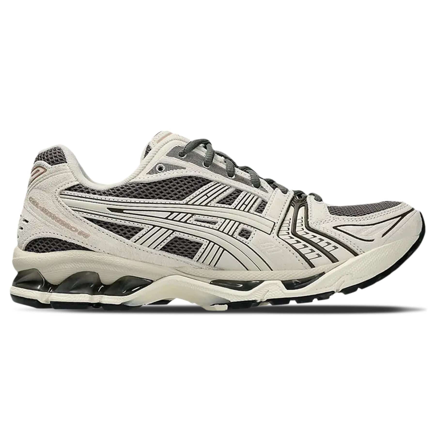 Asics Gel Kayano 14 'Truffle Grey Oatmeal' — UK 3 | EU 36 | US 4 — Side View
