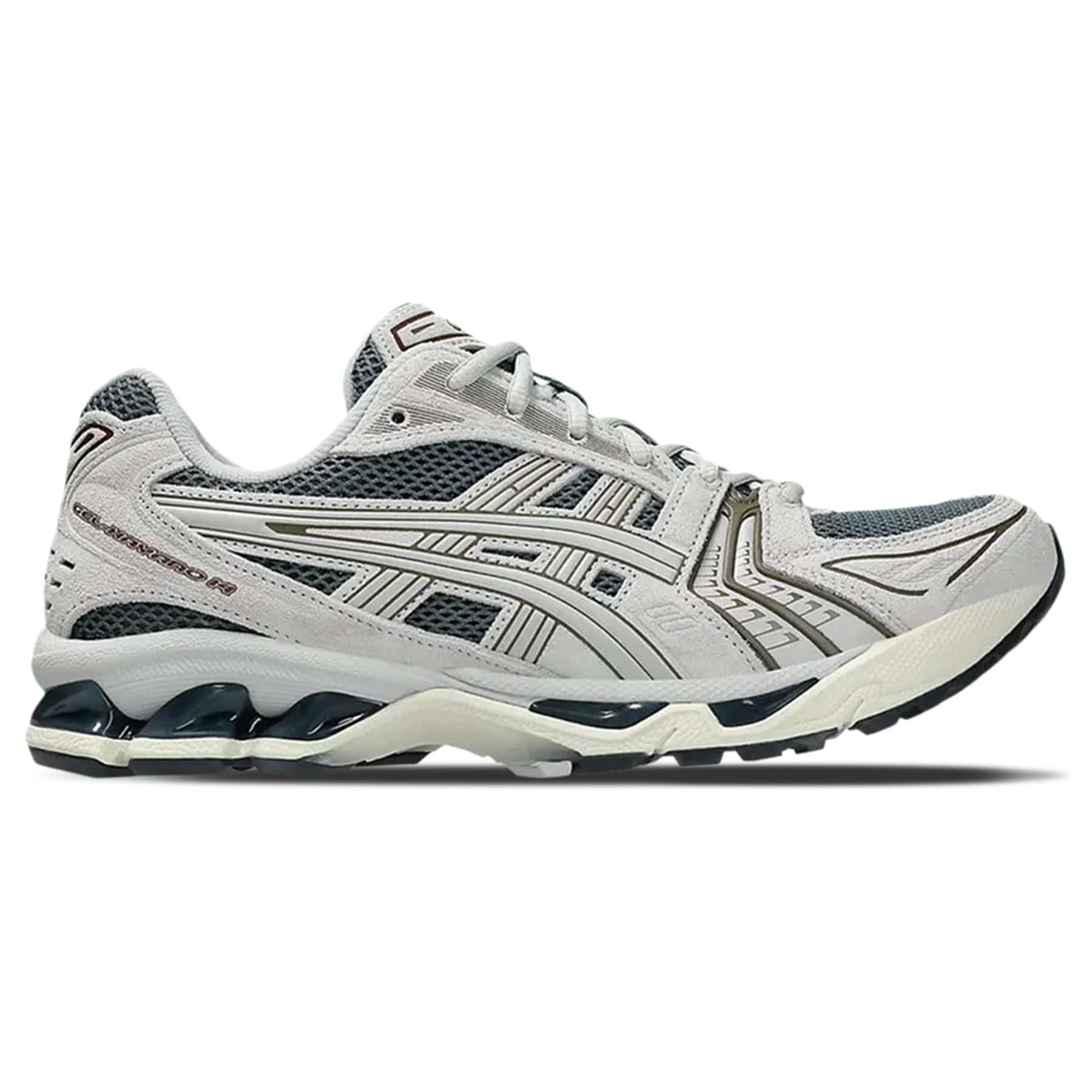 Asics Gel Kayano 14 'Ironclad Cloud Grey' — UK 3 | EU 36 | US 4 — Side View