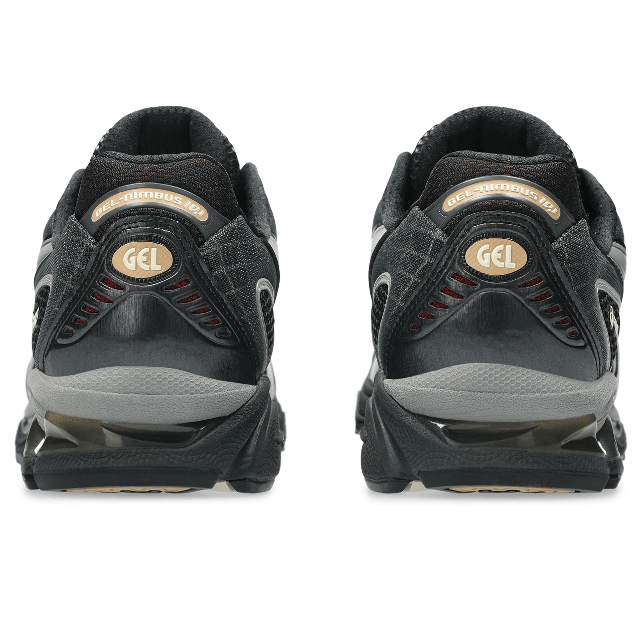 Asics Gel Nimbus 10.1 'Black Clay Grey' — UK 3 | EU 36 | US 4 — Detail View