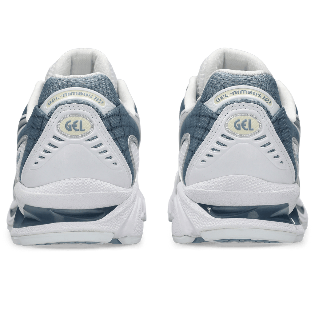 Asics Gel Nimbus 10.1 'White Slate Blue' — UK 3 | EU 36 | US 4 — Detail View