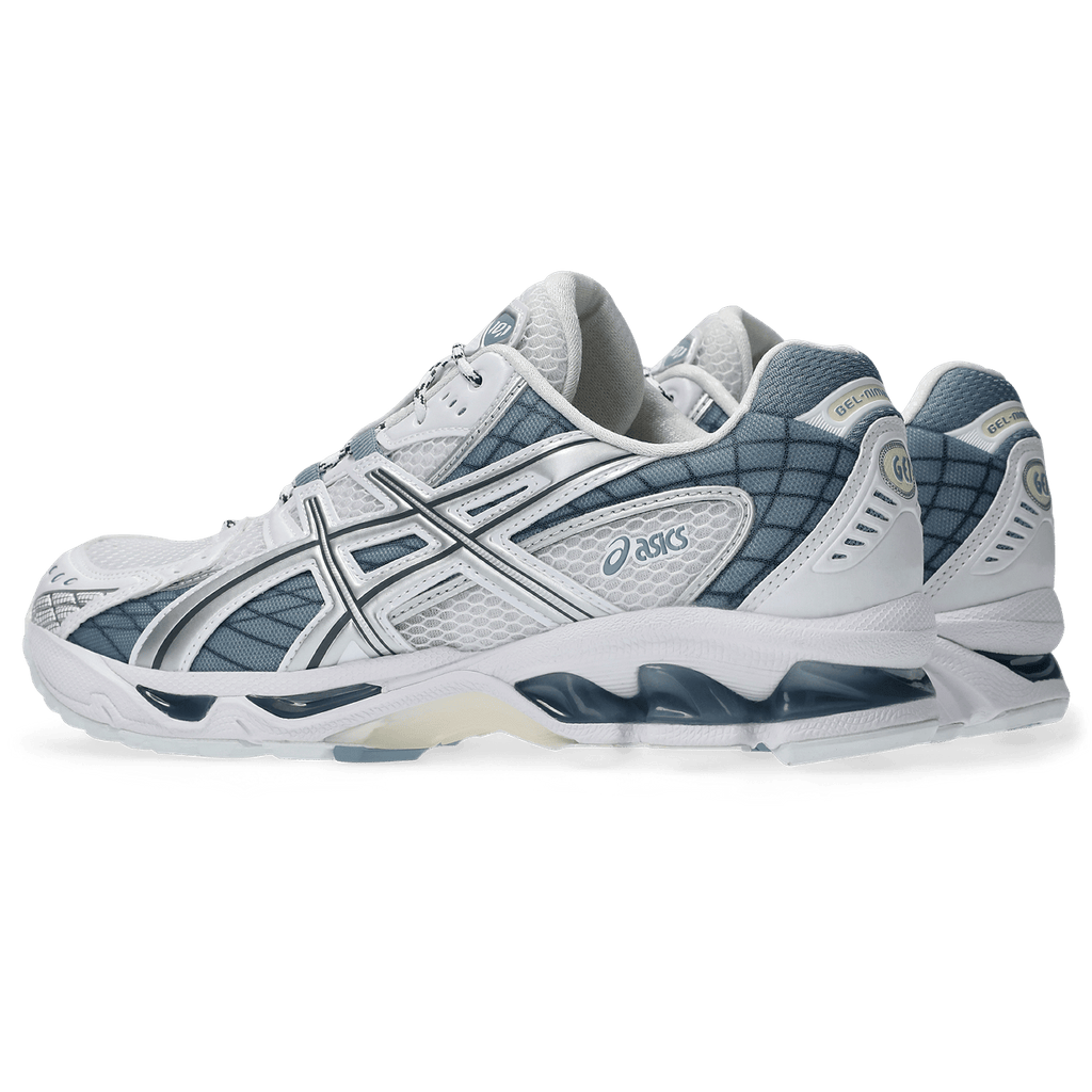 Asics Gel Nimbus 10.1 'White Slate Blue' — UK 3 | EU 36 | US 4 — Top View