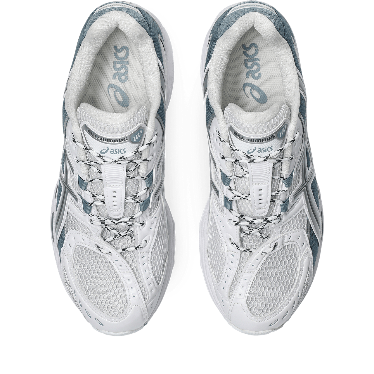 Asics Gel Nimbus 10.1 'White Slate Blue' — UK 3 | EU 36 | US 4 — Lifestyle View