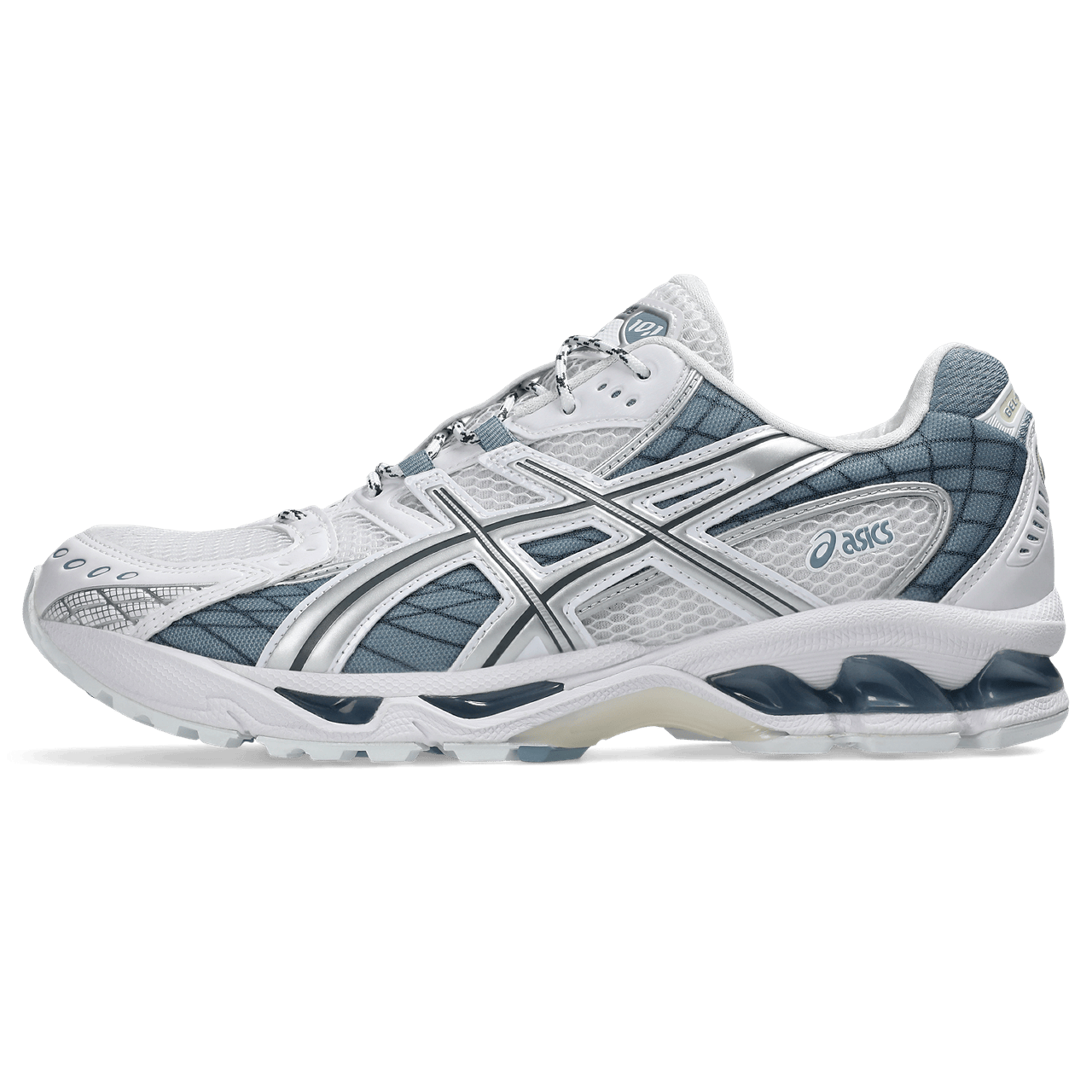 Asics Gel Nimbus 10.1 'White Slate Blue' — UK 3 | EU 36 | US 4 — Front View
