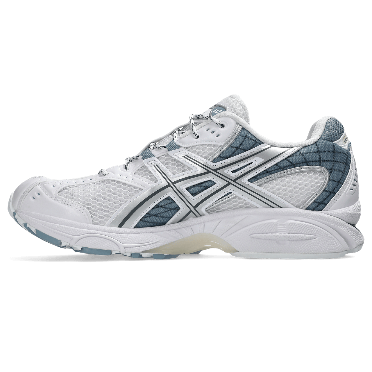 Asics Gel Nimbus 10.1 'White Slate Blue' — UK 3 | EU 36 | US 4 — Side View