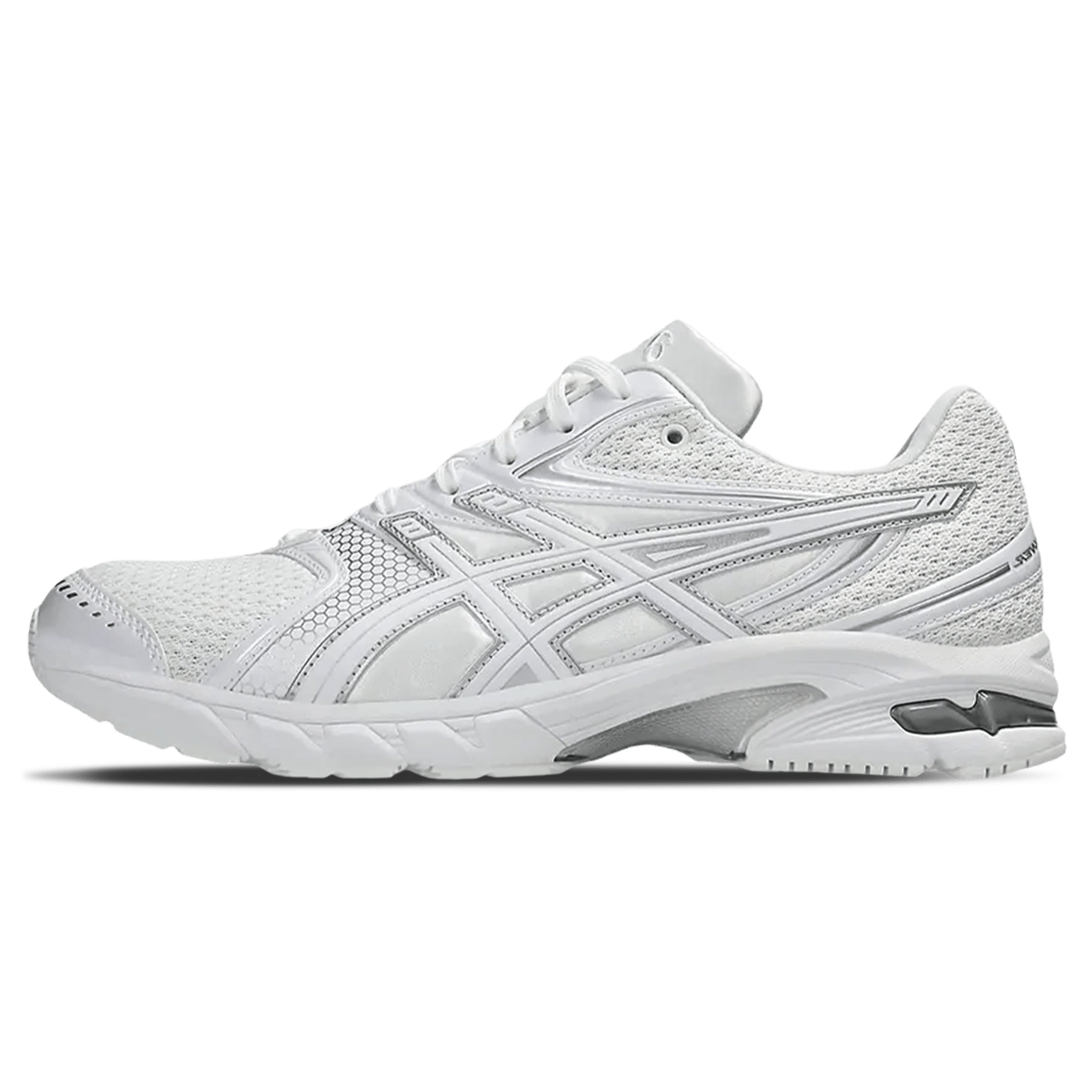 Asics Gel DS Trainer 14 'White Pure Silver' — UK 3 | EU 36 | US 4 — Front View