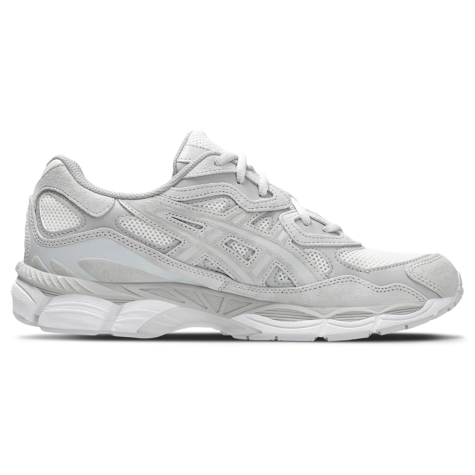 ASICS Gel NYC 'Cream Cloud Grey' — UK 3 | EU 36 | US 4 — Side View