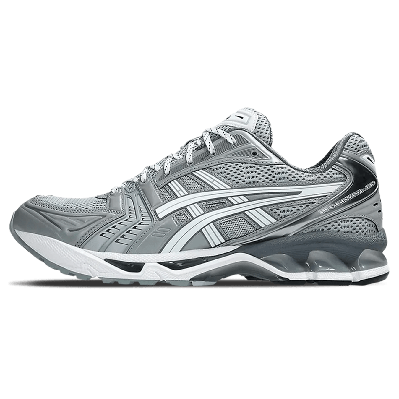Beauty & Youth x Asics Gel Kayano 14 'Metallic Silver' — UK 3 | EU 36 | US 4 — Front View